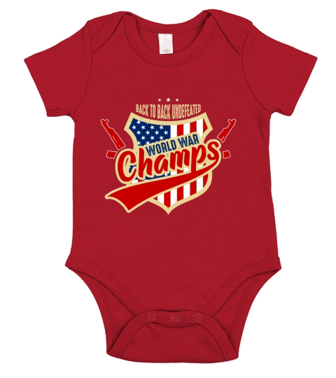 Back to Back Undefeated World Car Champs Short Sleeve Baby One-Piece