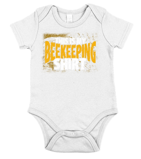 Beekeeping Apiculturist Bee Support Beekeeper Short Sleeve Baby One-Piece