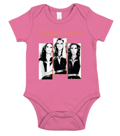 Céline Dion Vintage shirt Short Sleeve Baby One-Piece