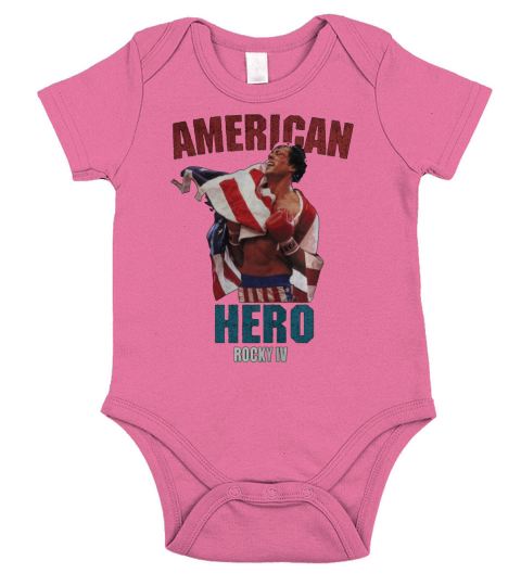 Chemise American Hero Rocky IV Short Sleeve Baby One-Piece