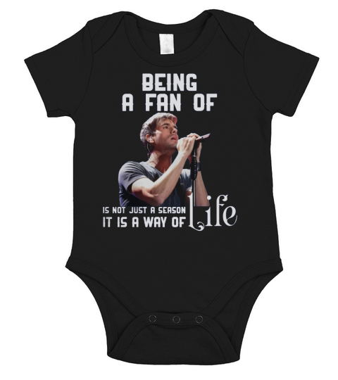 Enrique Iglesias Short Sleeve Baby One-Piece