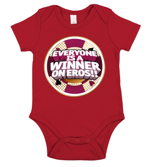 Everyone is a Winner on Eros!! T-Shirt Short Sleeve Baby One-Piece