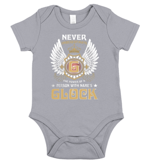 GLOCK NAME, GLOCK BIRTHDAY, GLOCK HOODIE, GLOCK TSHIRT FOR YOU Short Sleeve Baby One-Piece