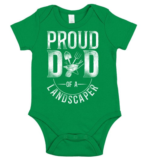 Landscaper Landscaping Landscape Short Sleeve Baby One-Piece