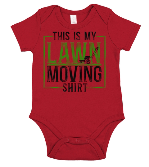 Lawn Mower Mowing Dad Father Short Sleeve Baby One-Piece