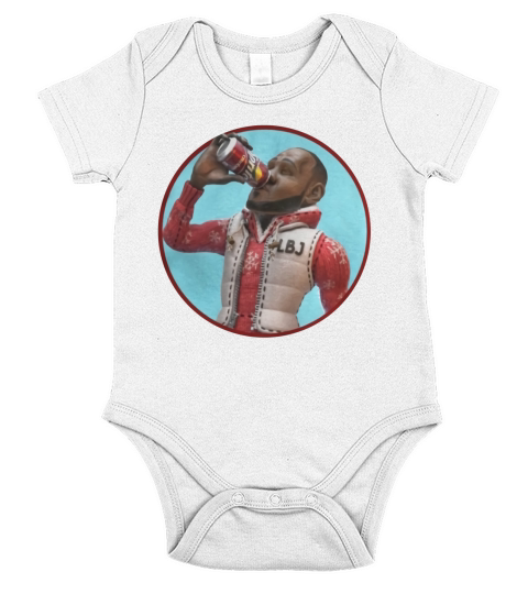 LeBron James Cranberry Sprite Meme Shirt Short Sleeve Baby One-Piece