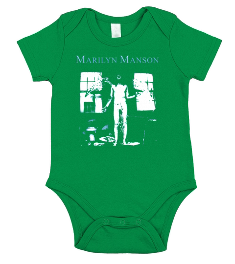 Marilyn Manson Short Sleeve Baby One-Piece