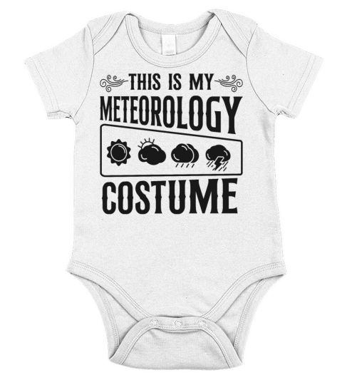 Meteorologist Weather Forecast Short Sleeve Baby One-Piece