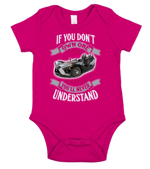 POLARIS SLINGSHOT SILVER Short Sleeve Baby One-Piece