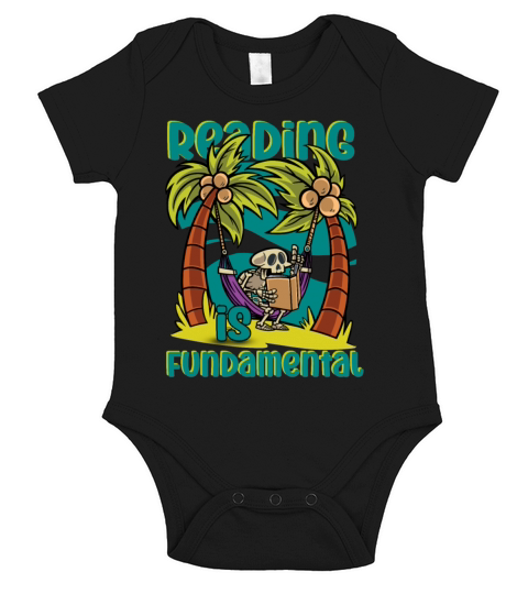 Reading Is Fundamental Short Sleeve Baby One-Piece