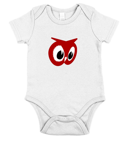 Red owl vintage red owl food stores Short Sleeve Baby One-Piece