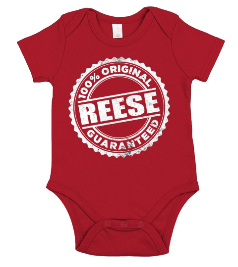 REESE 100 Percent  Original Guaranteed Short Sleeve Baby One-Piece