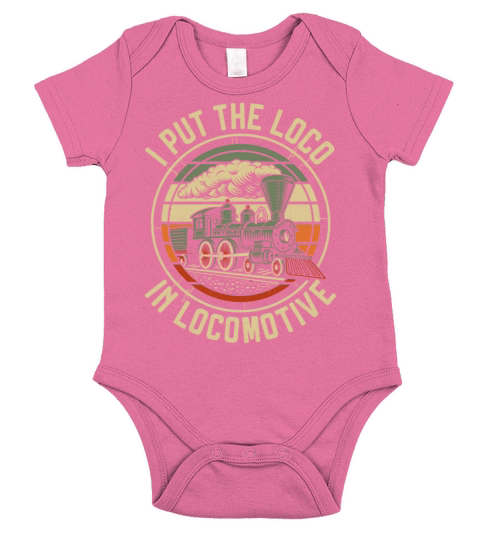 Steam Train Driver Trainspotting Short Sleeve Baby One-Piece