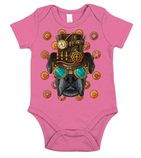 Steampunk Boxer Medieval Victorian Steam Powered D Short Sleeve Baby One-Piece