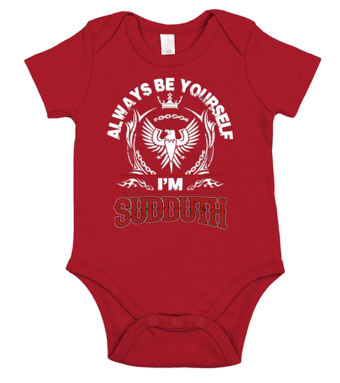 SUDDUTH Always Be Yourself, im SUDDUTH Short Sleeve Baby One-Piece