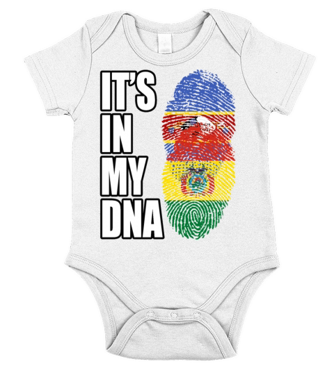 Swazi And Bolivian Vintage Heritage DNA Flag Short Sleeve Baby One-Piece