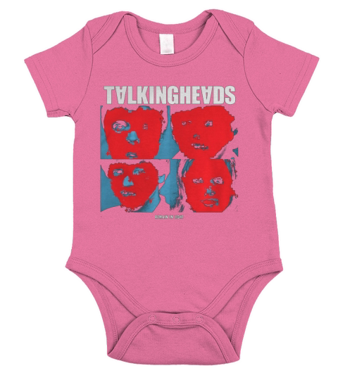 Talking Heads Remain in Light T-Shirt Short Sleeve Baby One-Piece