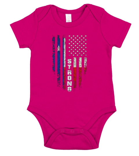 Texas Strong  T Shirts Short Sleeve Baby One-Piece