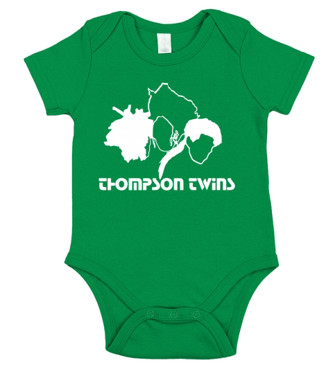 Thompson Twins Band Short Sleeve Baby One-Piece