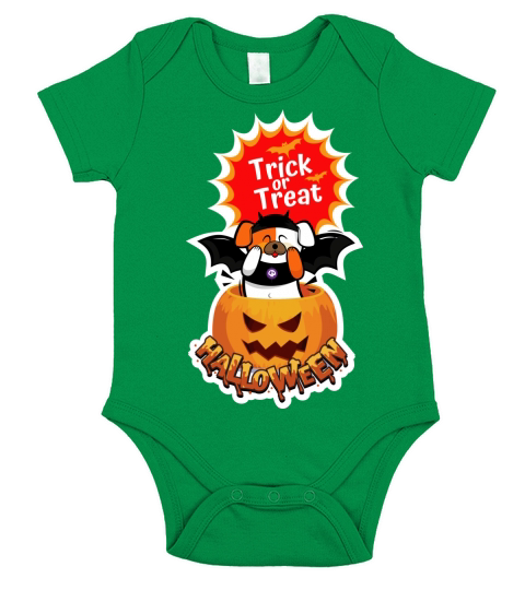 Tricks and treats surprise for dogy Short Sleeve Baby One-Piece