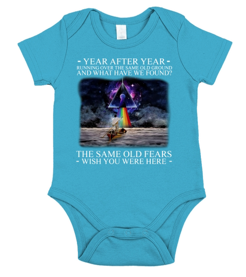 Wish You Were Here Delicate Sound Of Thunder Lyrics Pink Floyd shirt Short Sleeve Baby One-Piece