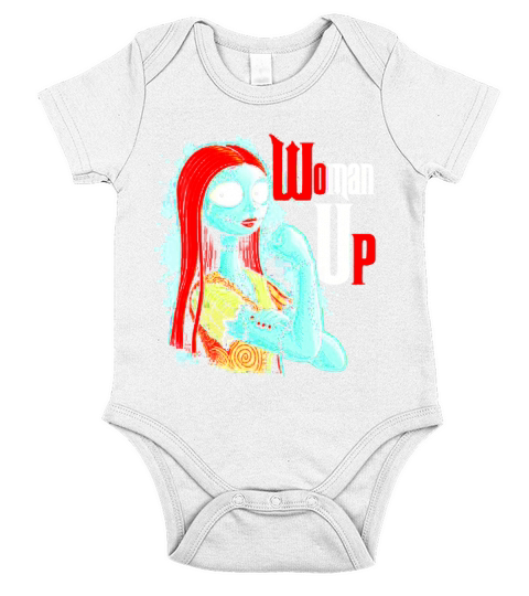 woman up sally Short Sleeve Baby One-Piece