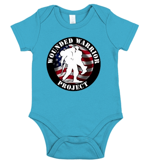 Wounded Warrior Projec Short Sleeve Baby One-Piece