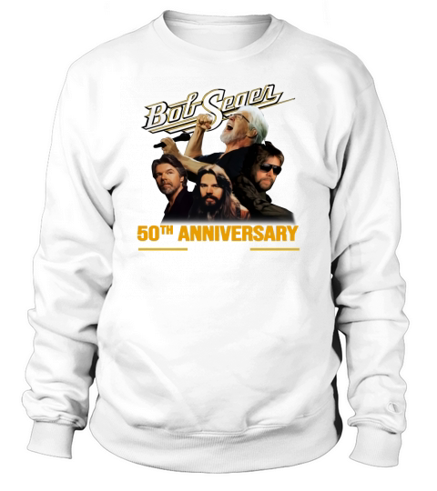 Bob Seger 50th anniversary 1970-2020 signature shirt Sweatshirt Unisex