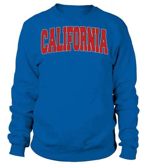 California Pa Pennsylvania Varsity Style Usa Vinta Sweatshirt Unisex