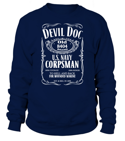 Devil Doc - US Navy Corpsman Sweatshirt Unisex