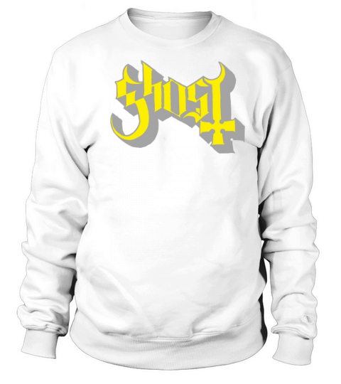Ghost Logo Sweatshirt Unisex