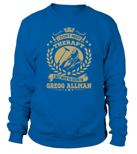 GREGG ALLMAN Tshirt Sweatshirt Unisex