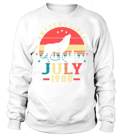 In July 1980 Vintage Sweatshirt Unisex