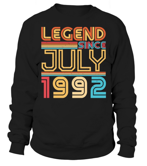 July 1992 30th Birthday Sweatshirt Unisex