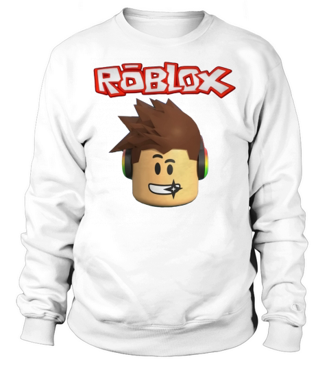 Roblox Character Head Sweatshirt Unisex