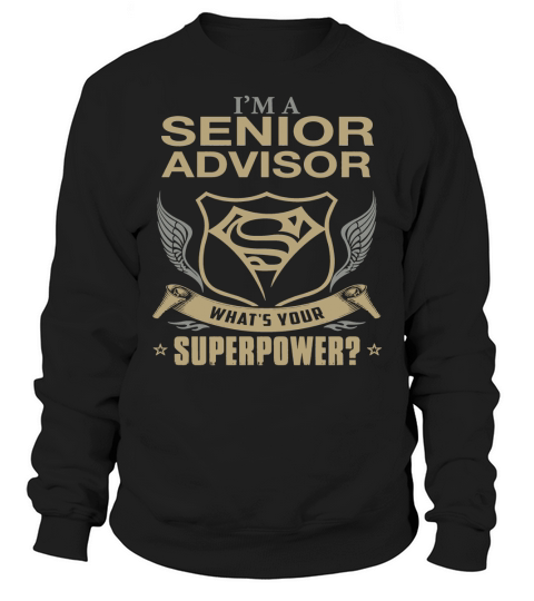 Senior Advisor - personal trainer Sweatshirt Unisex