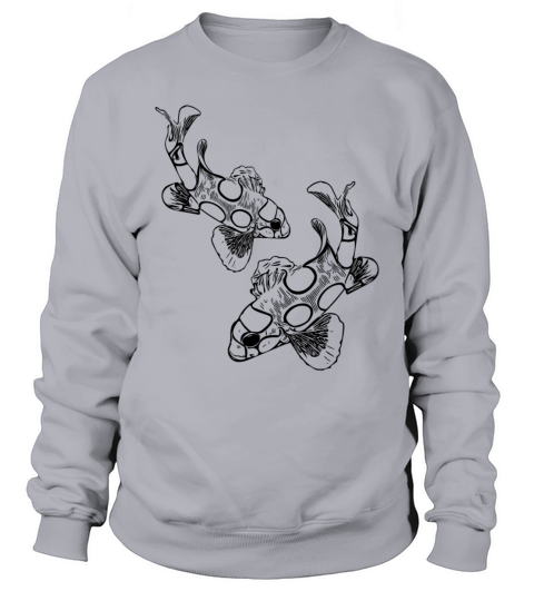 Spotted Vintage Clownfish Sweatshirt Unisex