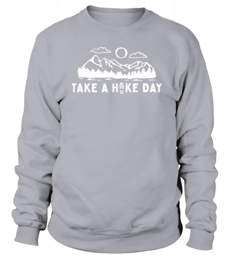 Take A Hike Mountain Retro Hiker Outdoors Camping Sweatshirt Unisex