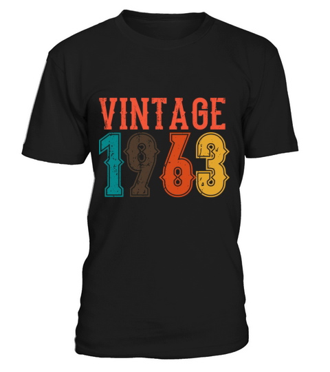 1963 Born Birthday Dad Vintage 1963 T-Shirt Unisex