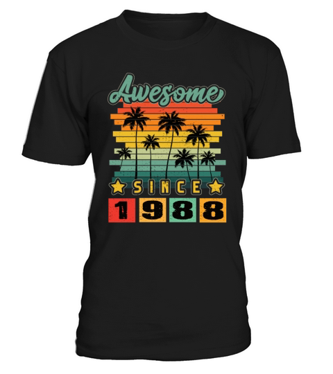 Awesome Since 1988 T-Shirt Unisex