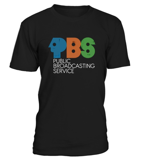PBS Vintage Logo Distressed T-Shirt Unisex
