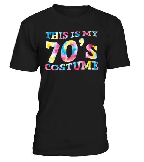 This Is My 70s Costume 1970 Vintage Party 1970s T-Shirt Unisex