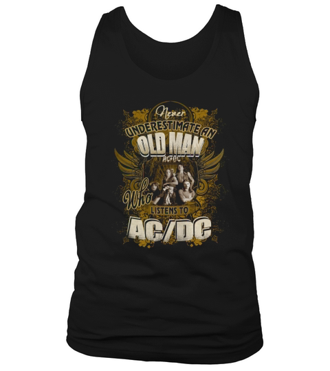 AC AND DC HEAVY METAL BAND Tank Top Unisex