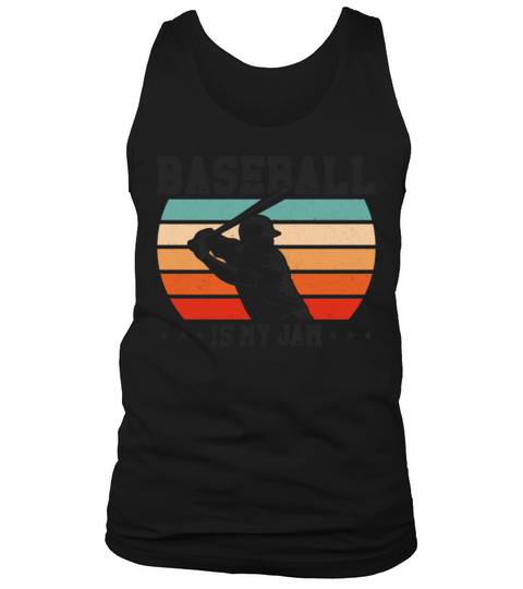 Baseball Fan Retro Vintage Batter Tank Top Unisex