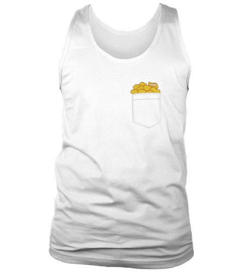 Cartoon Pocket Nuggets Meme T-shirt Tank Top Unisex
