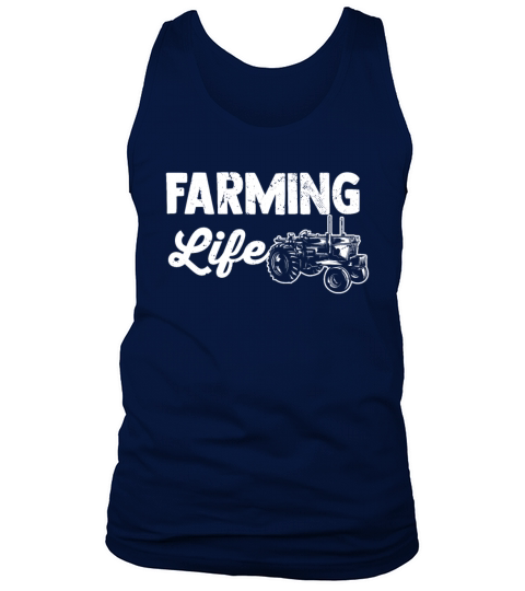 Farming Life Tractor Work Life Balance Harvest Man Tank Top Unisex