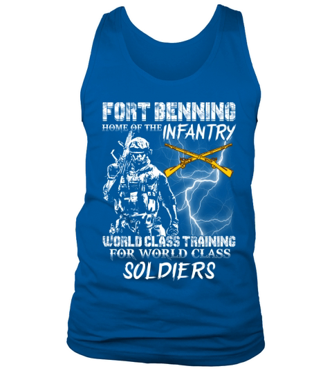 Fort benning home of the infantry Tank Top Unisex