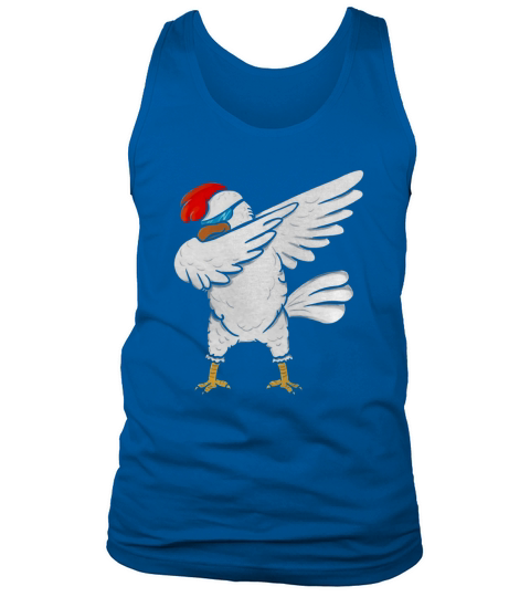 Funny Dabbing Chicken Lover Shirt Tank Top Unisex