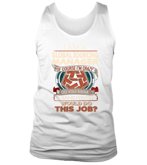 GLOBAL SOURCING MANAGER Tank Top Unisex
