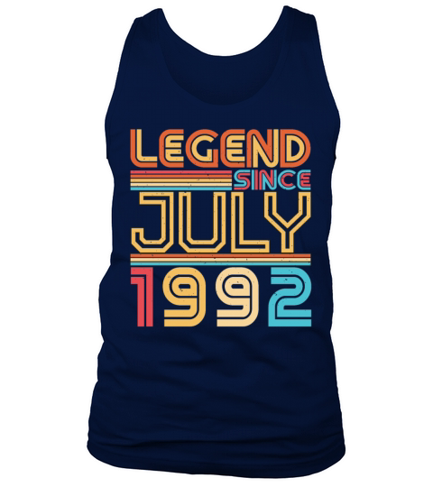 July 1992 30th Birthday Tank Top Unisex